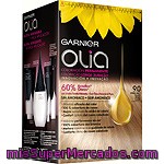 Garnier Olia Tinte Rubio Muy Claro Nº 9.0 Coloración Permanente Con Aceites Florales Naturales Caja 1 Unidad Sin Amoniaco