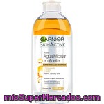 Garnier Skin Active Agua Micelar En Aceite Desmaquilla Limpia Y Nutre Rostro Labios Y Ojos Frasco 400 Ml