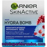 Garnier Skin Active Gel Hidratante Hydra Bomb Intensivo Antioxidante Noche Tarro 50 Ml Regenera Y Alisa Aruugas