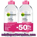 Garnier Skin Naturals Agua Micelar Todo En 1 Pack 2 Frasco 400 Ml