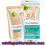 Garnier Skin Naturals Bb Cream Pure Active Hidratante Todo En Uno Anti-imperfecciones Con Toque De Color Claro Tubo 50 Ml
