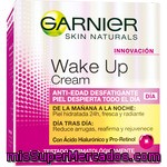 Garnier Skin Naturals Crema Antiarrugas Wake Up Día Anti-edad Desfatigante Con ácido Hialurónico Y Pro-retinol Tarro 50 Ml Piel Despierta Todo El Día