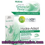Garnier Skin Naturals Hydra-adapt Crema Hidratante Fresca 24h Con Extractos De Té Verde Tarro 50 Ml Matifica & Unifica Para Piel Mixta A Grasa