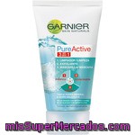 Garnier Skin Naturals Pure Active Limpiador Integral 3 En 1 Gel Tubo 150 Ml