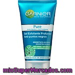 Garnier Skin Naturals Pure Gel Exfoliante Profundo Anti Puntos Negros Tubo 150 Ml