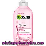 Garnier Skin Naturals Tónico Suave Con Extractos De Cereza Suavizante Y Moringa Purificante Frasco 200 Ml Para Piel Seca Y Sensible