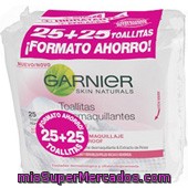 Garnier Toallitas Desmaquillantes Refrescantes Pack Ahorro 2 X 25 Uds