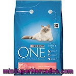 Gatos Esterlizados De Salmón Purina One, Saco 3 Kg