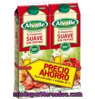 Gazpacho Alvalle Bipack Suave 2 Lts