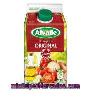 Gazpacho Original Con Ingredientes Naturales Alvalle 500 Ml.