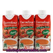 Gazpacho Suave Carrefour 3x330 Ml.