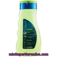 Gel 2en1 De Lima Men By Belle, Bote 300 Ml