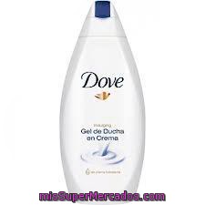 Gel Baño Crema, Dove, Botella 540 Cc