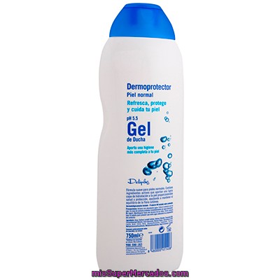 Gel Baño Dermoprotector Piel Normal, Deliplus, Botella 750 Cc