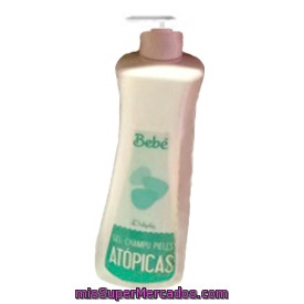 Gel Baño Y Champu Bebe Pieles Atopicas Con Dosificador, Deliplus, Botella 600 Cc