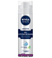 Gel De Afeitar Sensitive For Men Nivea 200 Ml.