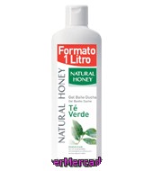 Gel De Baño Té Verde Natural Honey 1 L.