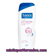 Gel De Ducha Dermo Con Hidratantes Naturales Especial Para Piel Muy Seca Sanex 600 Mililitros