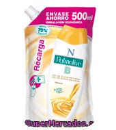 Gel De Ducha En Crema Con Miel Y Leche Hidratante Recarga Palmolive 500 Ml.