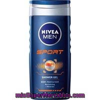 Gel De Ducha Nivea Men Sport, Bote 250 Ml