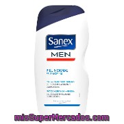 Gel De Ducha Revitalizante Cuerpo Y Cara Men Sanex Men 475 Ml.