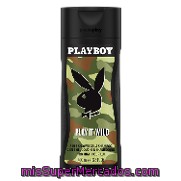 Gel De Ducha Y Champú Play It Wild Hombre Playboy 400 Ml.