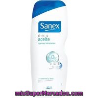 Gel Dermo Aceite Sanex, Bote 600 Ml