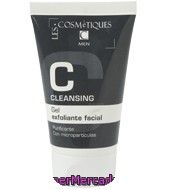 Gel Exfoliante Facial Hombre Les Cosmetiques 100 Ml.