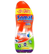 Gel Lavavajillas Anti-grasa Somat 26 Lavados