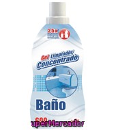 Gel Limpiador Concentrado Baño Saniclin 600 Ml.