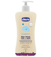 Gel Limpiador Delicado Para Cuerpo Y Cabello Chicco 500 Ml.