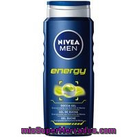 Gel Men Energy Nivea, Bote 500 Ml