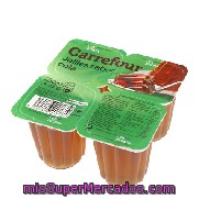 Gelatina Con Sabor Cola Carrefour 4x100 G.