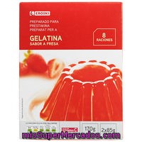 Gelatina De Fresa Eroski, Caja 170 G
