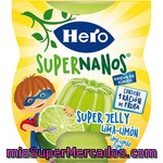 Gelatina De Lima Limón Hero Super Nanos 2 Unidades De 120 Gramos