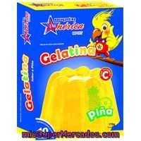 Gelatina De Piña América, Caja 170 G