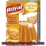 Gelatina Doble Naranja Royal 170 Gramos