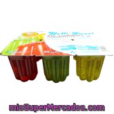 Gelatina  Multifrutas Sin Azucar (2 Limon, 2 Multifrutas Y 2 Fresa), Reina, Pack 6 X 100 G - 600 G