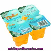 Gelatina Sabor Frutas Mediterráneas Sin Azúcar Yelli Fruit Pack De 4 Unidades De 100 Gramos