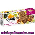 Gerble Galletas Con Cacao Y Nueces De Pecán Baja En Azúcares 6 Bolsitas Individuales Caja 132 G