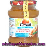 Gerble Mermelada De Albaricoque Sin Azúcar Añadido Envase 380 G