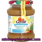 Gerble Mermelada De Ciruela Sin Azúcar Añadido Envase 380 G