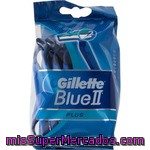 Gillette Blue Ii Plus Maquinilla De Afeitar Desechable Bolsa 15 Unidades