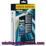 Gillette Mach3 Recambio De Maquinilla De Afeitar Blister 10 Unidades