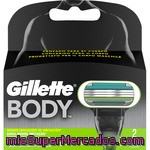 Gillette Recambio Body 2u