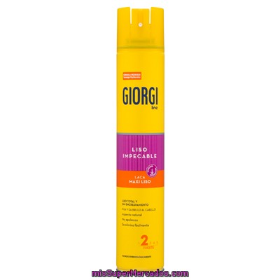 Giorgi Laca Elixir Fix Maxi Flexible 48h Fijación Flexible Y Duradera Spray 75 Ml