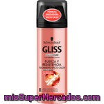 Gliss Hair Repair Tratamiento Efecto Calor Fuerza Y Resistencia Con Keratina Líquida Frasco 200 Ml Con Aclarado Para Cabello Débil Y Sin Vitalidad