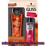 Gliss Pack Protección Solar Con Filtro Uv Con Champú Oil-in Cuidado Intenso Frasco 250 Ml + Elixir Bifásico Sun Repair & Protect Spray 100 Ml