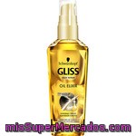 Gliss Ultimate Repair Oil Elixir Diario Con Aceites De Cuidado Para Todo Tipo De Cabello Spray 75 Ml
