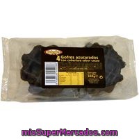 Gofres Azucarados Con Base De Cacao Belgofre, Pack 4x60 G